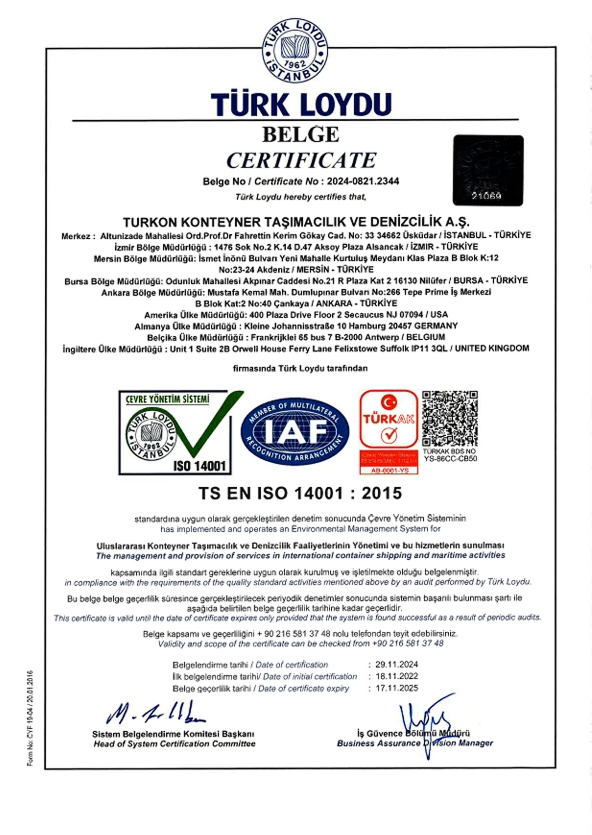  ISO 14001 - Environmental
