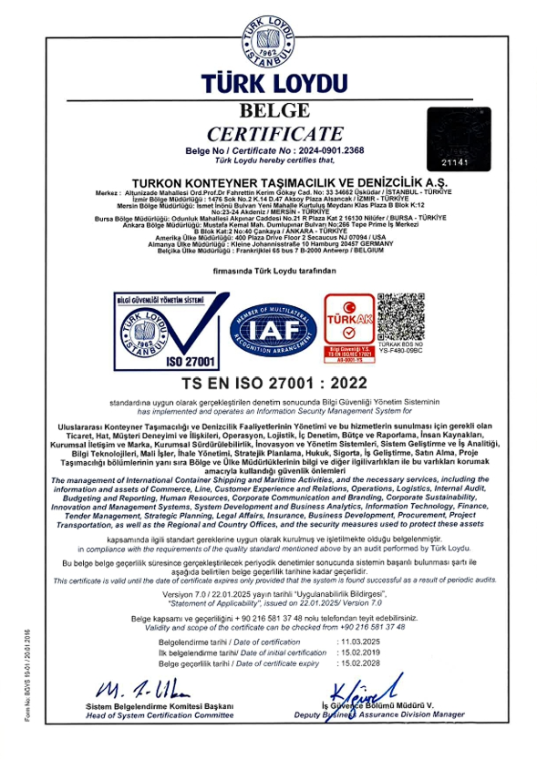  ISO 27001 - Information Security
