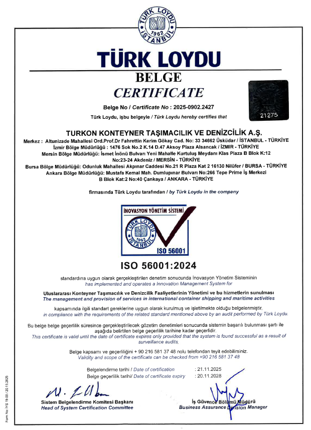 ISO 56001 - Innovation 